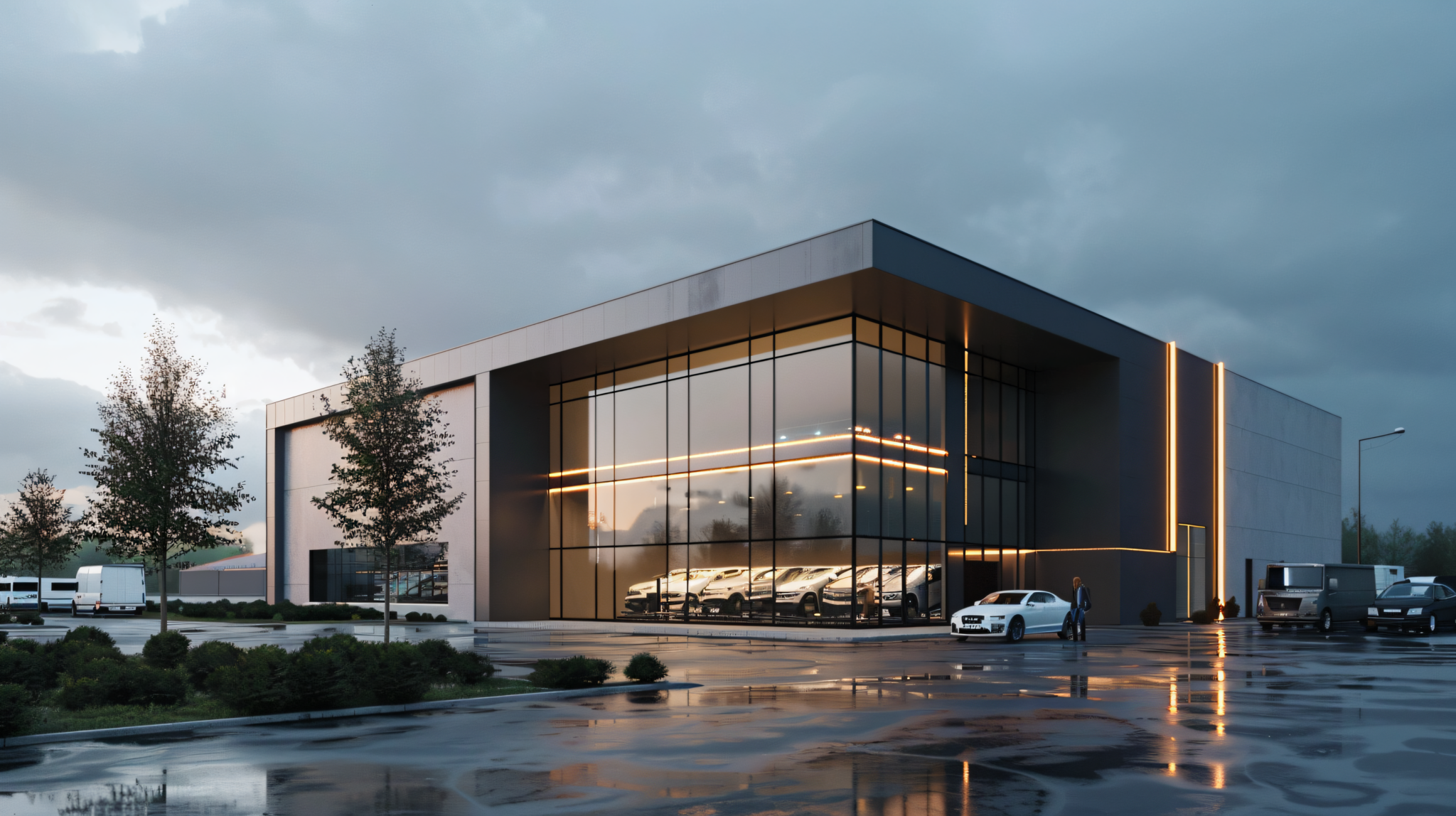 千库网_现代工厂大楼摄影7_摄影图编号20576754